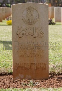 BEIRUT WAR CEMETERY - ASANI SHABANI, 